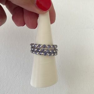 Bomb Party Farmhouse Unicorn Sapphire Cubic Zirconia Size 9